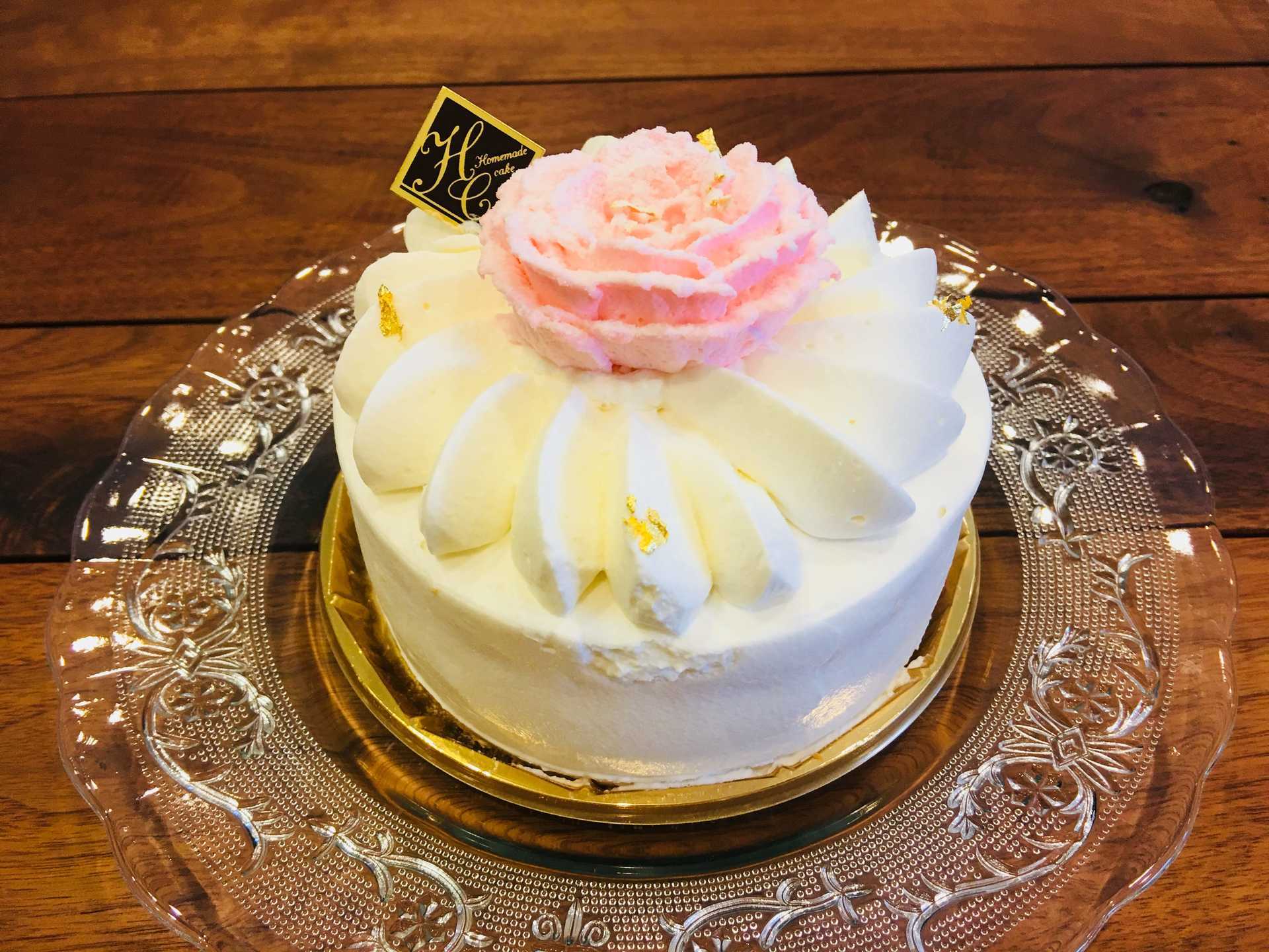 薔薇のケーキ 現代企業社ブログ